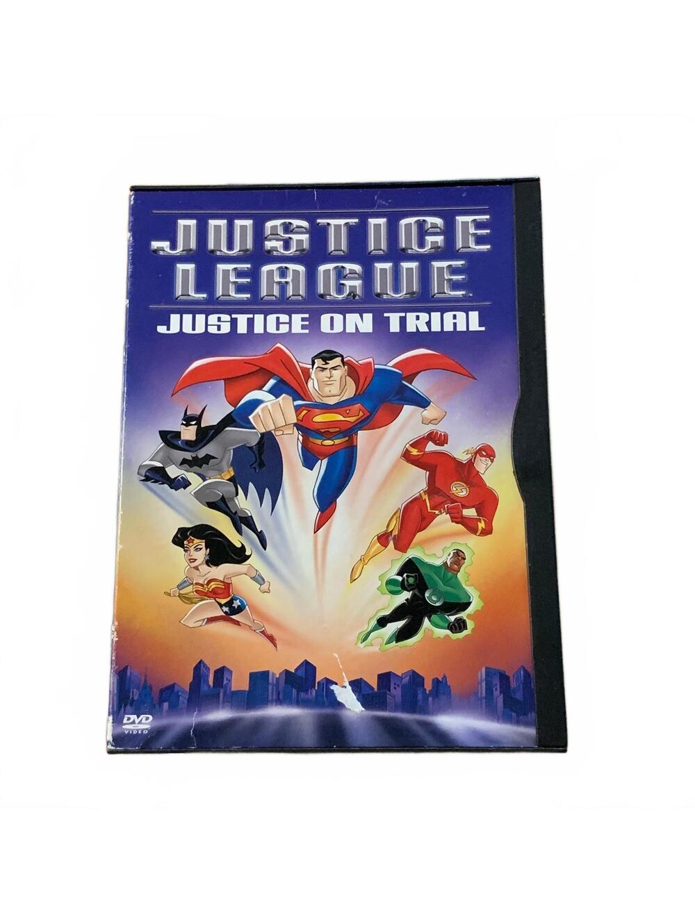 Justice League Justice on Trial DVD 2003 DC Animated Series Episodes NR